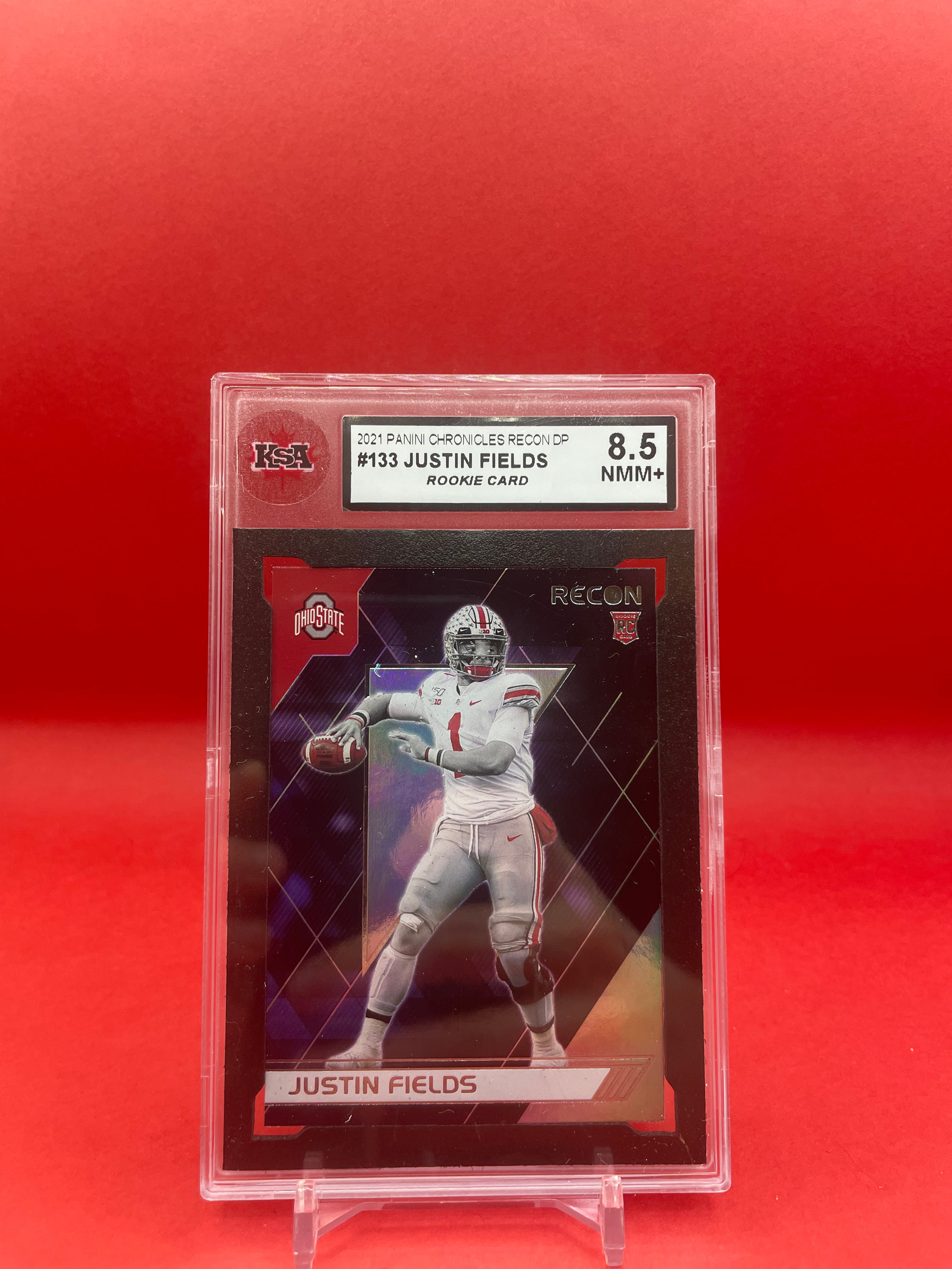 2021 Panini Chronicle's Football Recon Rookie sale Justin Fields