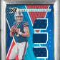 2018 JOSH ALLEN PANINI XR THREATS MAT- BLUE- PSA 8 NM-MT