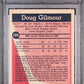 1984 DOUG GILMOUR O-PEE-CHEE - PSA 8 NM-MT