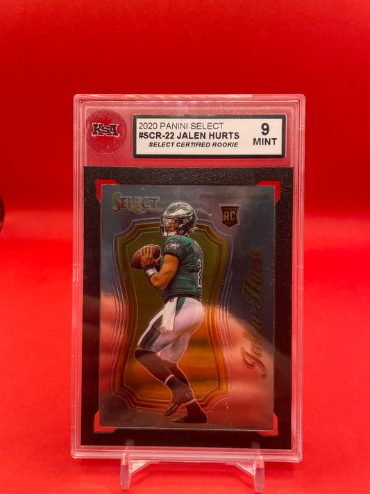 2020 #SCR-22 JALEN HURTS PANNI SELECT - KSA 9 MINT