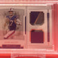 2018 JOSH ALLEN NATIONAL TREASURES ROOKIE DUAL MATERIALS /99 POP 3 NONE HIGHER - PSA 10 GEM MT