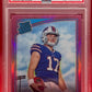 2018 JOSH ALLEN PANINI DONRUSS OPTIC PINK- PSA 9 MINT