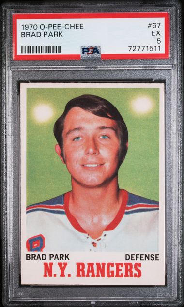 1970 BRAD PARK O-PEE-CHEE HOF RC UNDER-GRADED AS GOOD AS MOST PSA 7’S - PSA 5 EX