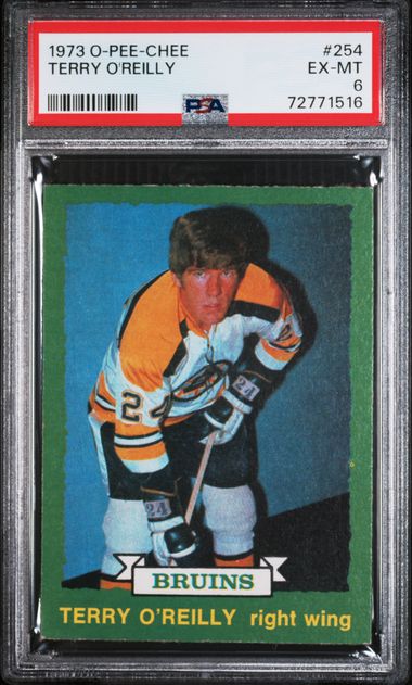 1973 TERRY O’REILLY O-PEE-CHEE RC - PSA 6