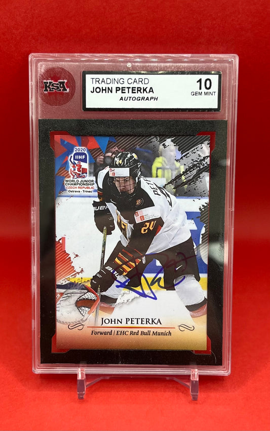 2020 JJ PETERKA AUTO - KSA 10 GEM MINT