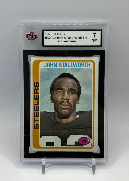 1978 #320 JOHN STALLWORTH TOPPS - KSA 7 NM