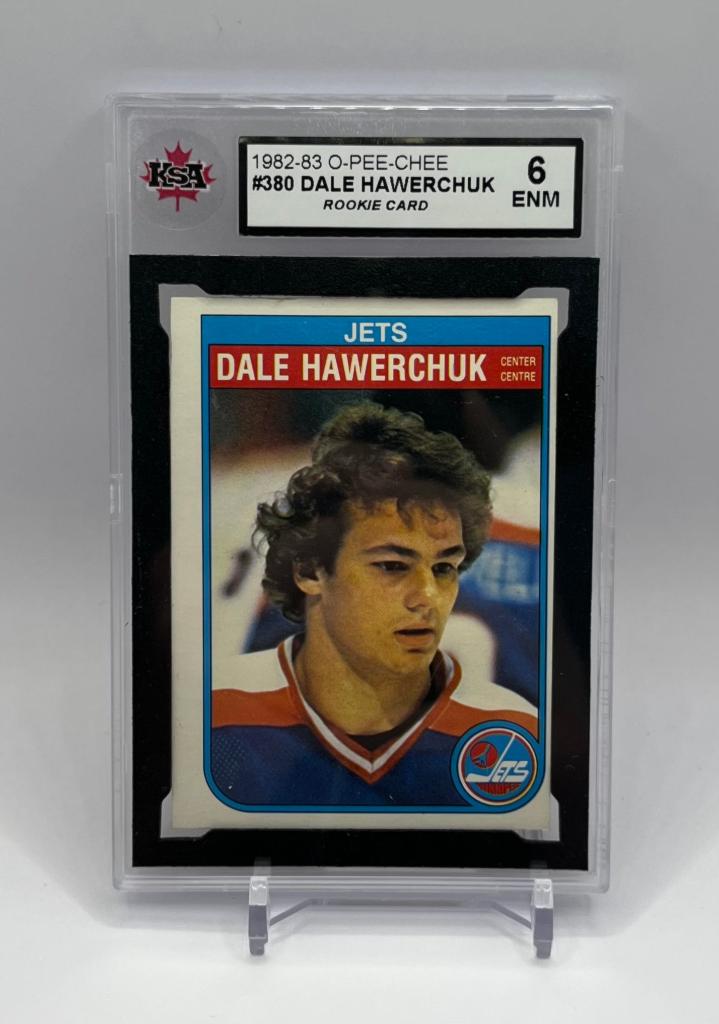 1982-83 #380 DALE HAWERCHUK O-PEE-CHEE - KSA 6 ENM