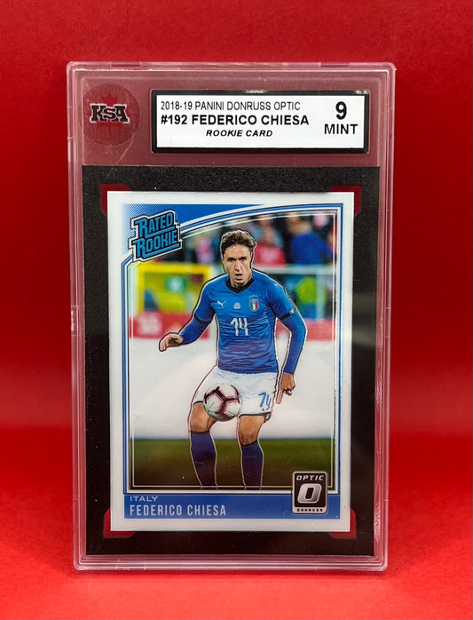 2018-19 #192 FEDERICO CHIESA PANINI DONRUSS - KSA 9 MINT