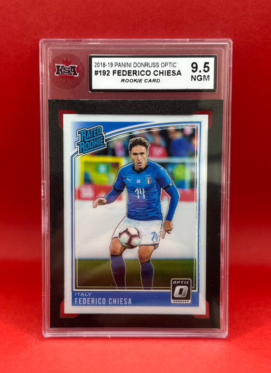 2018-19 #192 FEDERICO CHIESA PANINI DONRUSS OPTIC - KSA 9.5 NGM