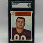 1966 #32 MIKE DITKA PHILADELPHIA - SGC 6 EX NM