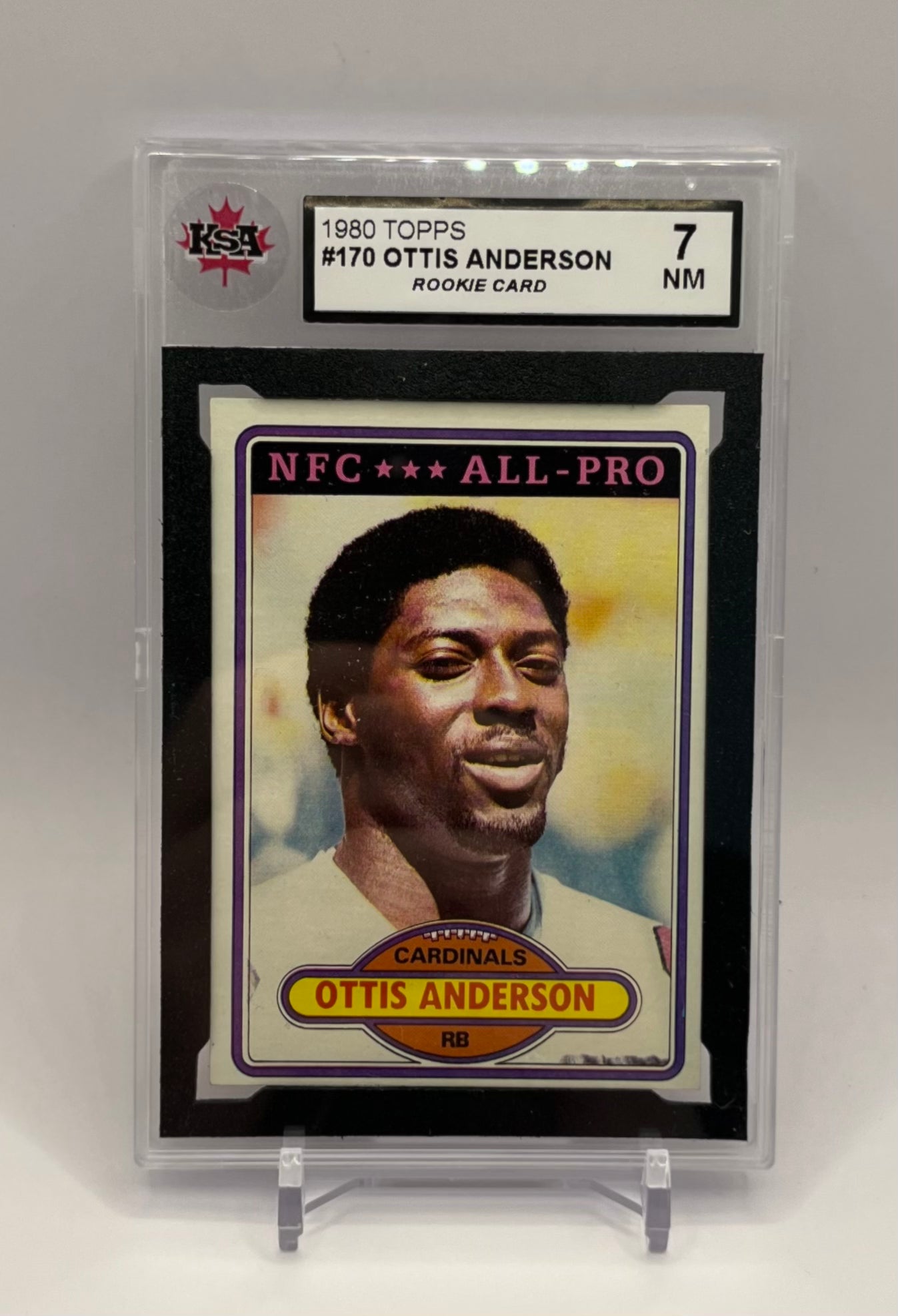 1980 #170 OTTIS ANDERSON TOPPS - KSA 7 NM