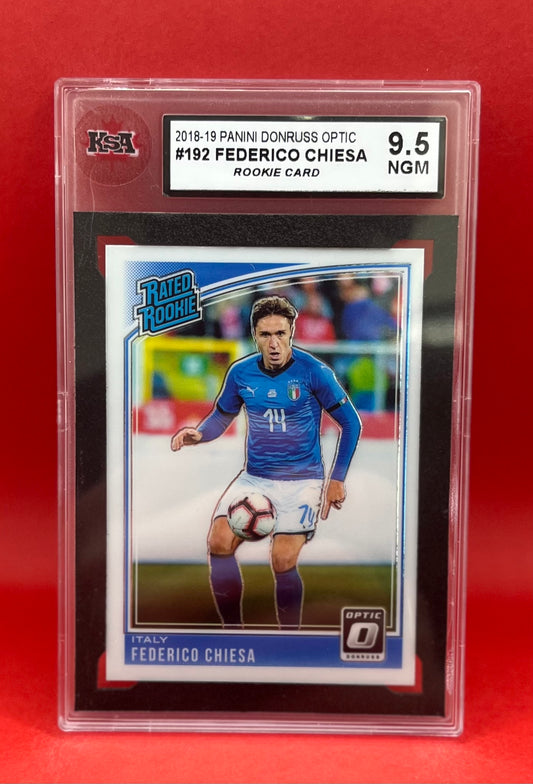 2018-19 #192 FEDERICO CHIESA PANINI DONRUSS OPTIC - KSA 9.5 NGM